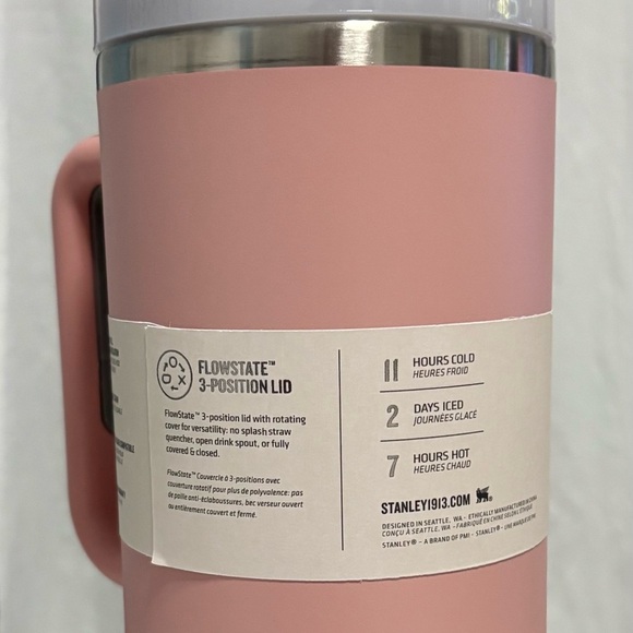 Stanley Quencher H2.0 Tumbler - Pink - Picture 6 of 10
